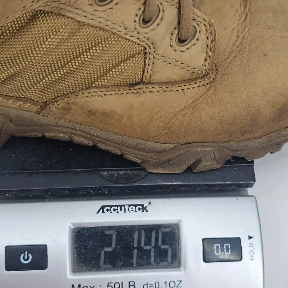 BATES GX-8 Waterproof Composite Toe Coyote Side Zip Boots E04272 Men's 7.5